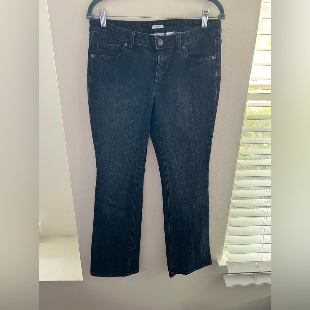 Liz Claiborne Dark Blue Women's Straight Leg Jeans